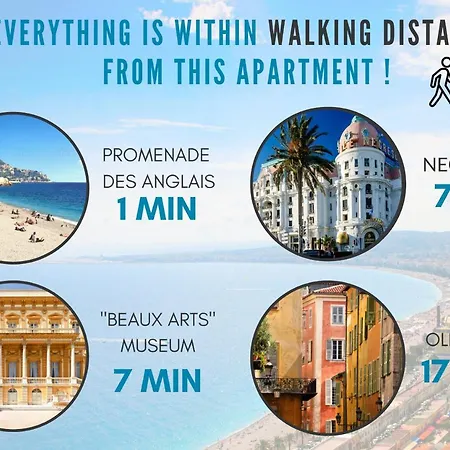 Nestor&jeeves - Florida - With Balcony * Nicea